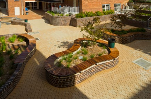 Brigidine College's award winning Arts and Science building using PGH bricks.