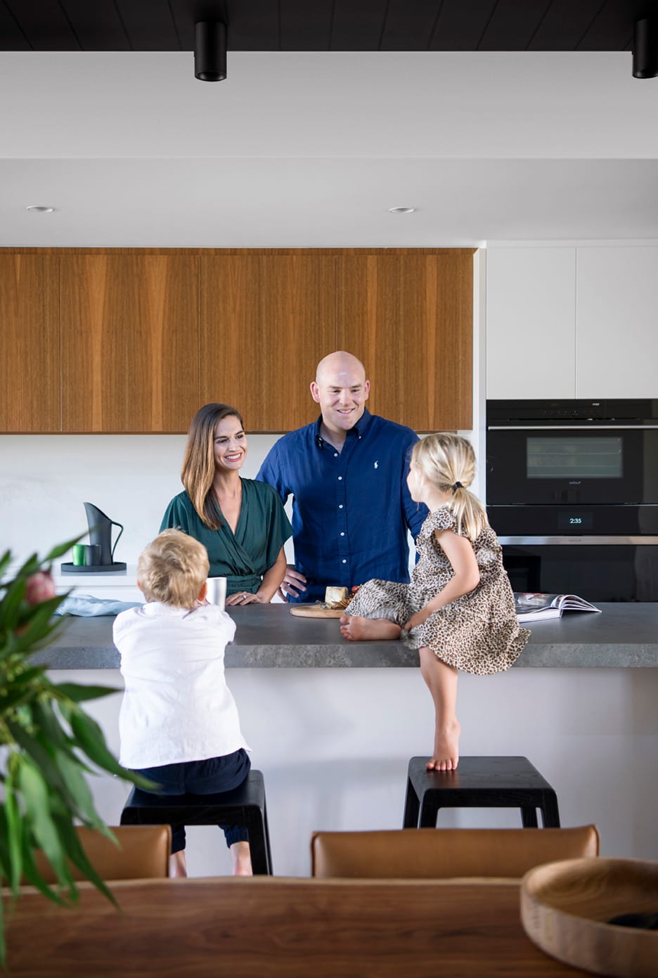 Former Wallabies captain Stephen Moore's minimalist family home using PGH bricks.