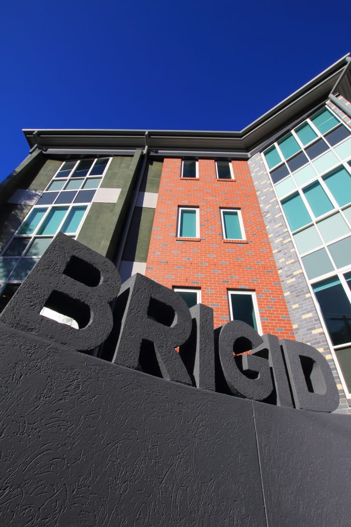 PGH bricks used in the Brigidine College's new visual and performing arts building, the Brigid Centre