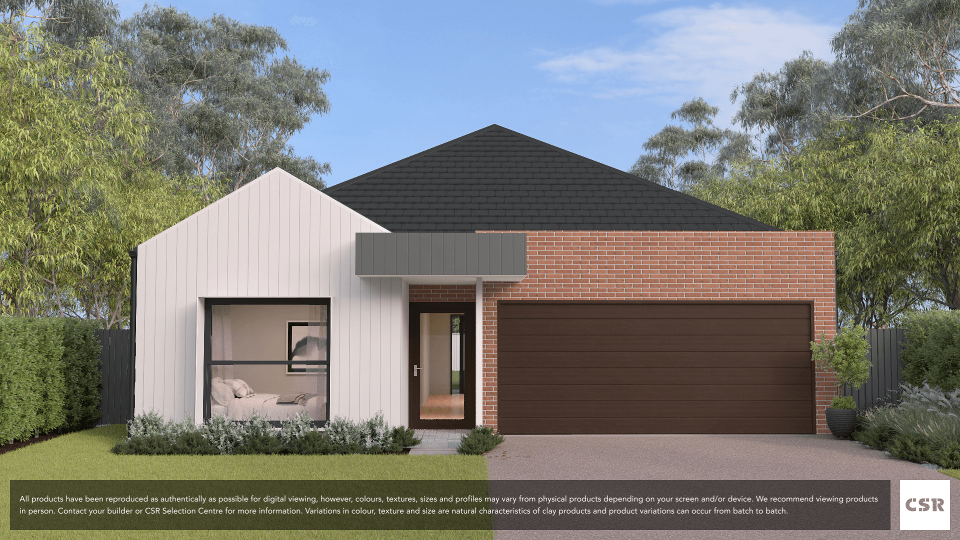 Visualiser Image of Hampshire brick from PGH in Townhouse