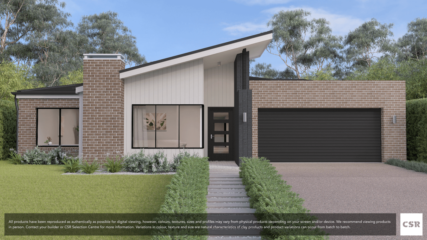 Visualiser Image of Surrey brick from PGH in Townhouse