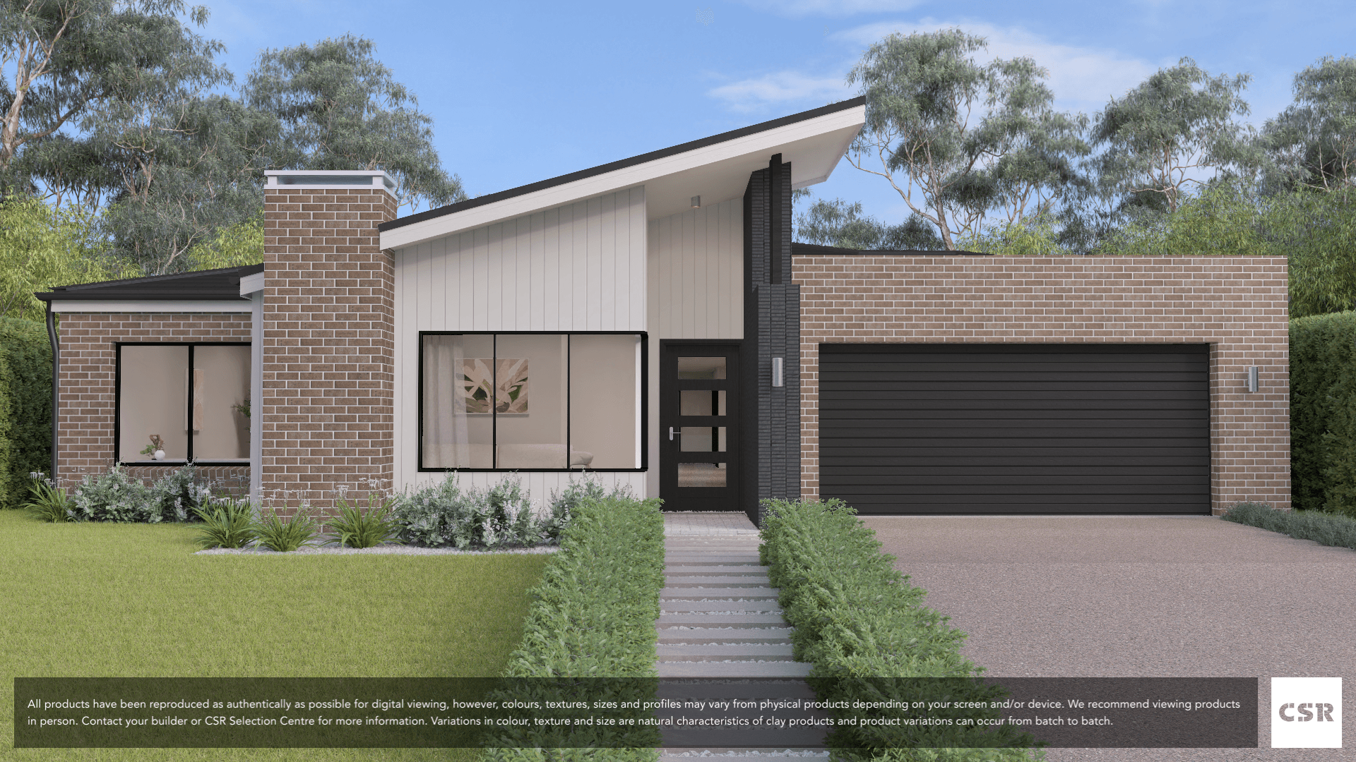 Visualiser Image of Surrey brick from PGH in Townhouse