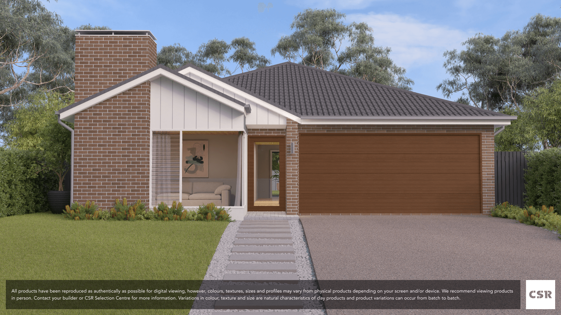 Brown brick from PGH in Velour