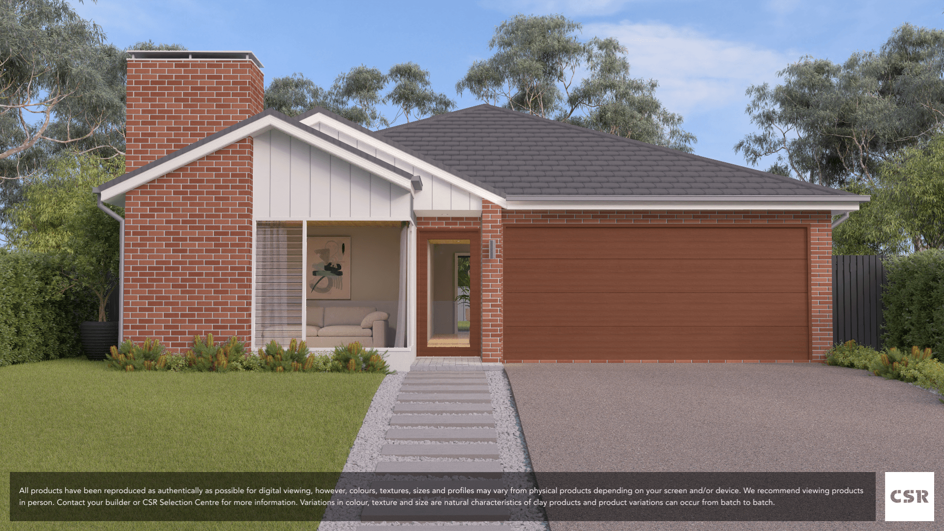 Visualiser Image of Red brick from PGH in Velour