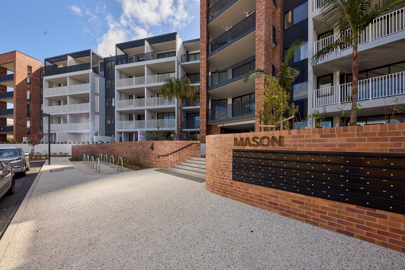 Brickworks Park, Brisbane. PGH Brick Black and Tan, Smooth range