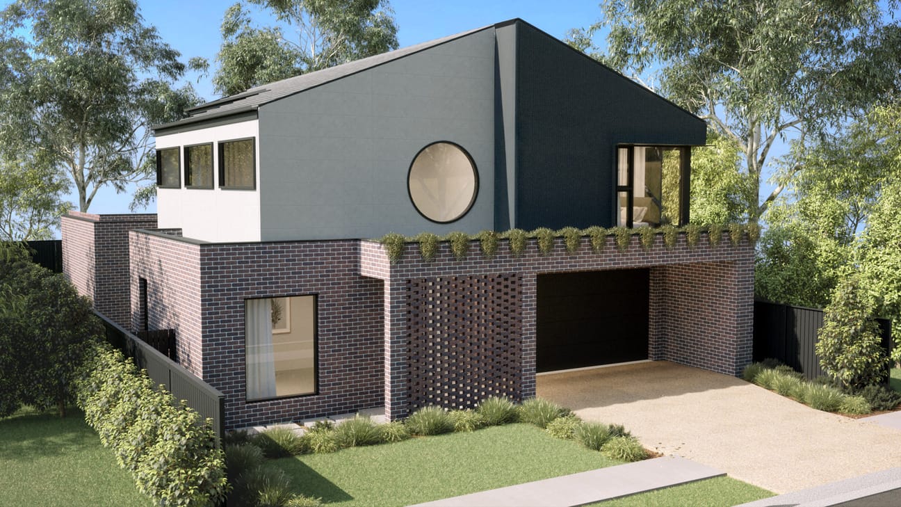 Elevations range, Peak brick