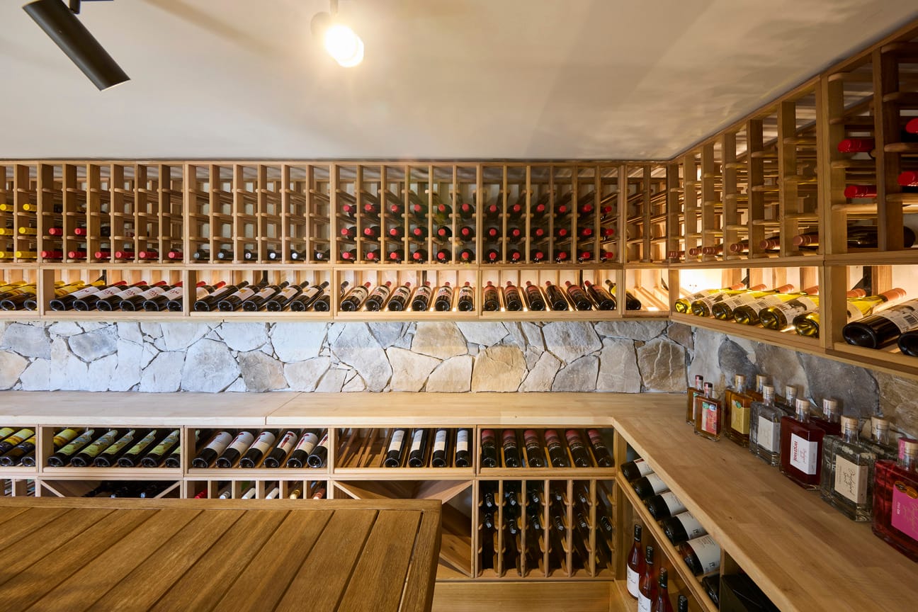 Emma and Ben - Wine Cellar