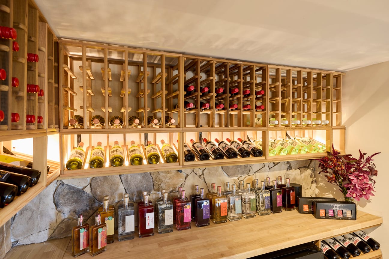 Emma and Ben - Wine Cellar