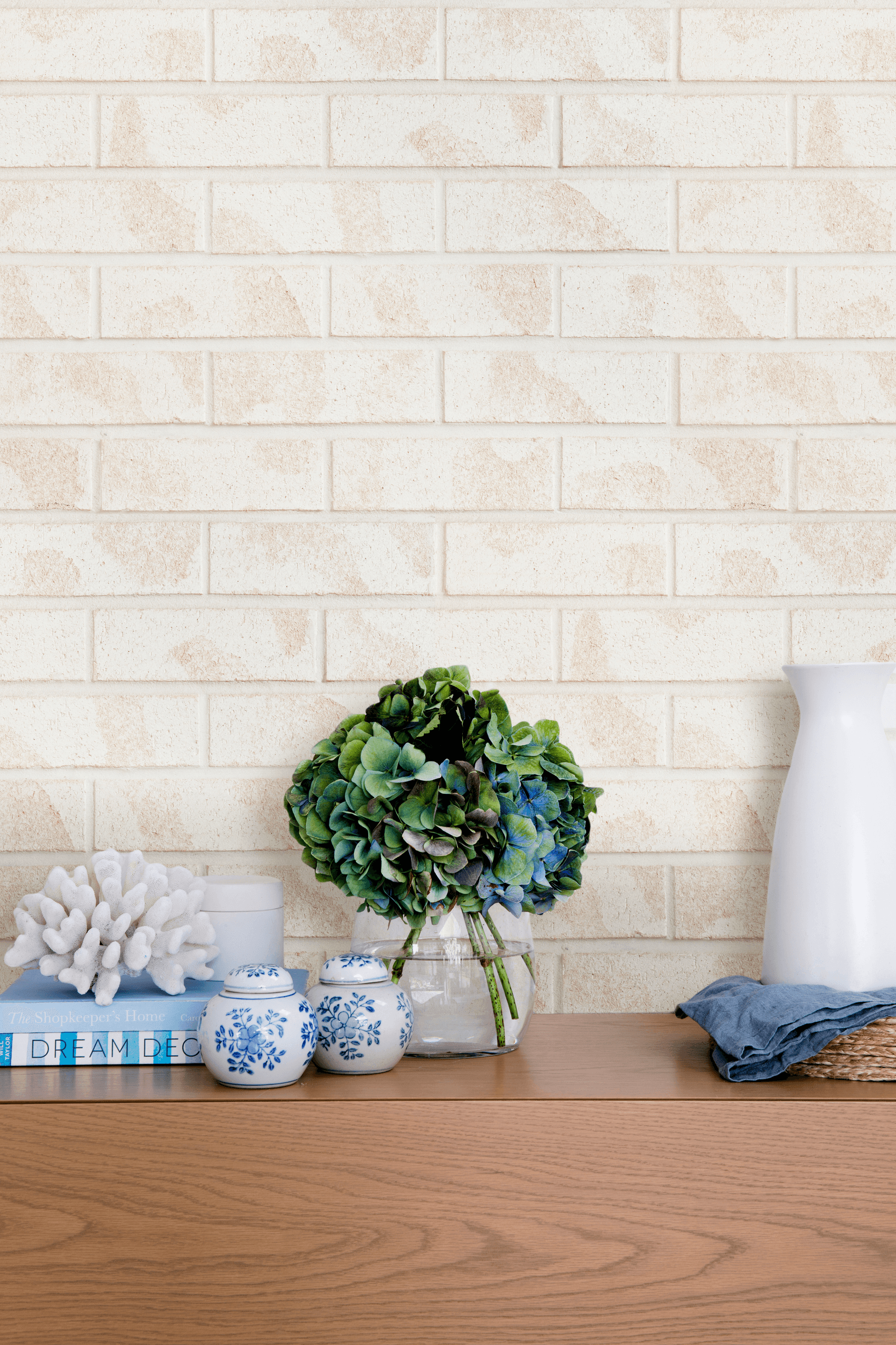 PGH Washed White brick from the Coastal Hamptons range used on home