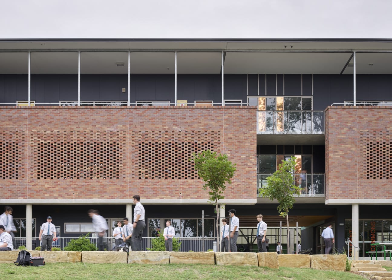 PGH bricks used in Ambrose Treacy College Waterford building to connect their rich history with its future.