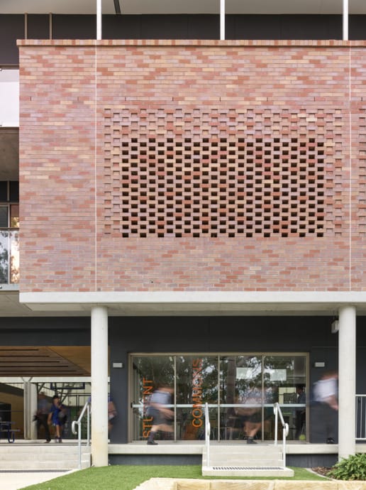 PGH bricks used in Ambrose Treacy College Waterford building to connect their rich history with its future.