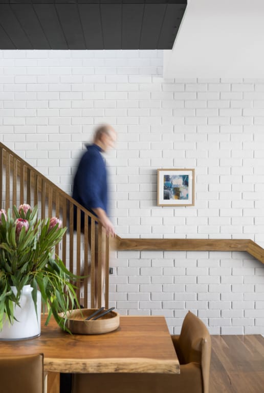 Former Wallabies captain Stephen Moore's minimalist family home using PGH bricks.