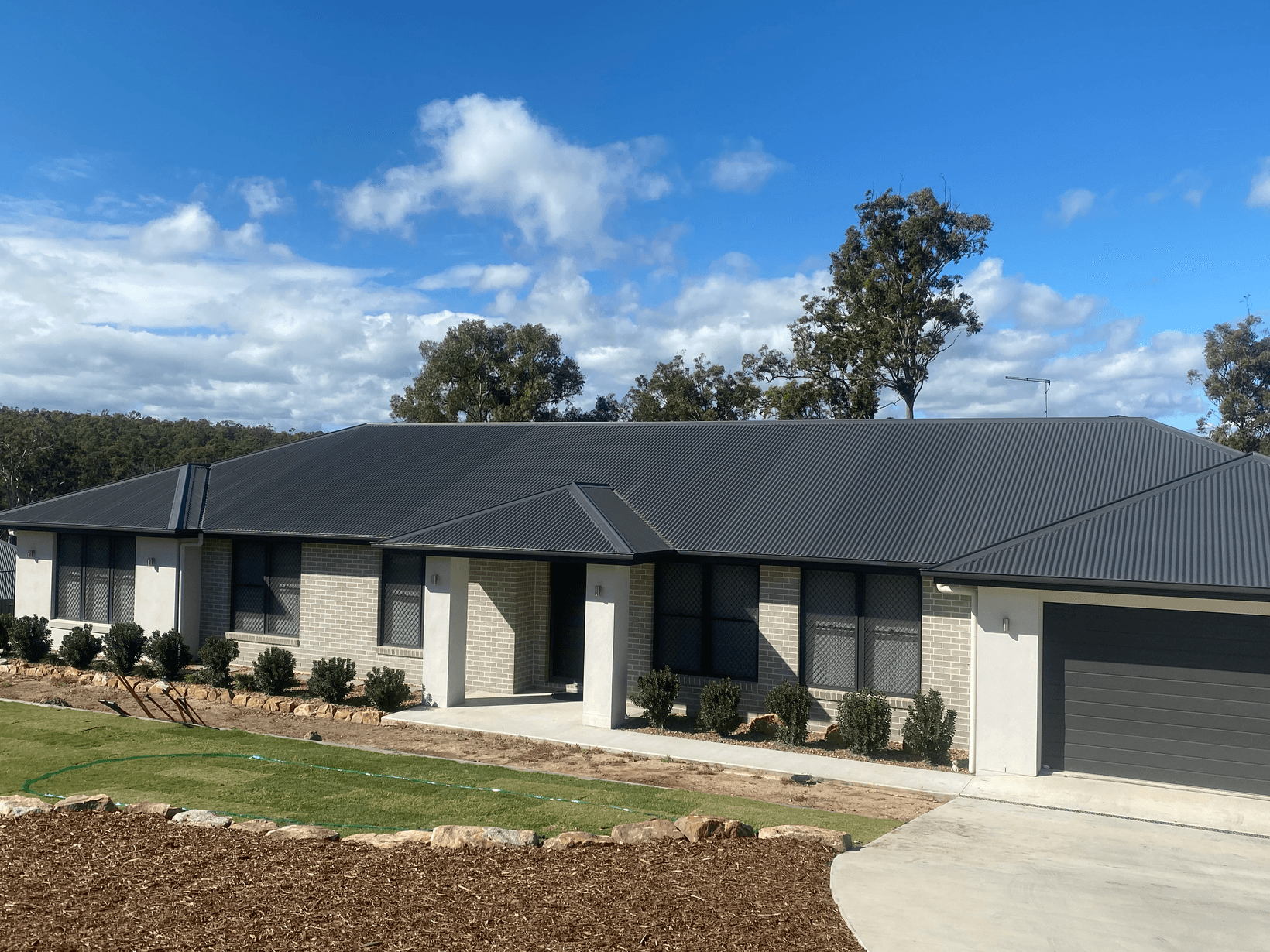Ginseng brick from PGH in Zen by Nature range on single storey home