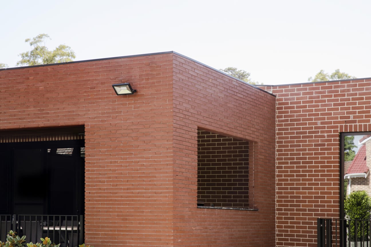 Architect Joe El-Sabbagh's home is a masterclass in giving classic red brick a modern twist
