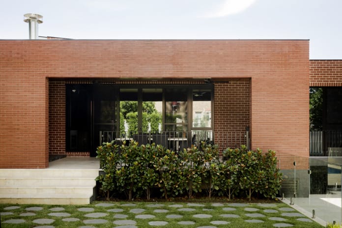 Architect Joe El-Sabbagh's home is a masterclass in giving classic red brick a modern twist
