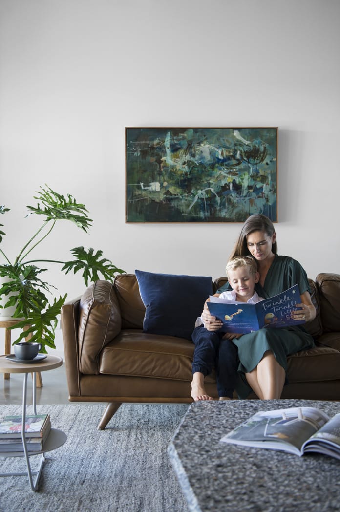Former Wallabies captain Stephen Moore's minimalist family home using PGH bricks.