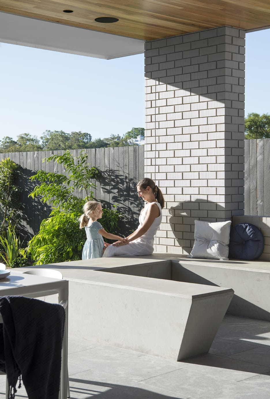 Former Wallabies captain Stephen Moore's minimalist family home using PGH bricks.