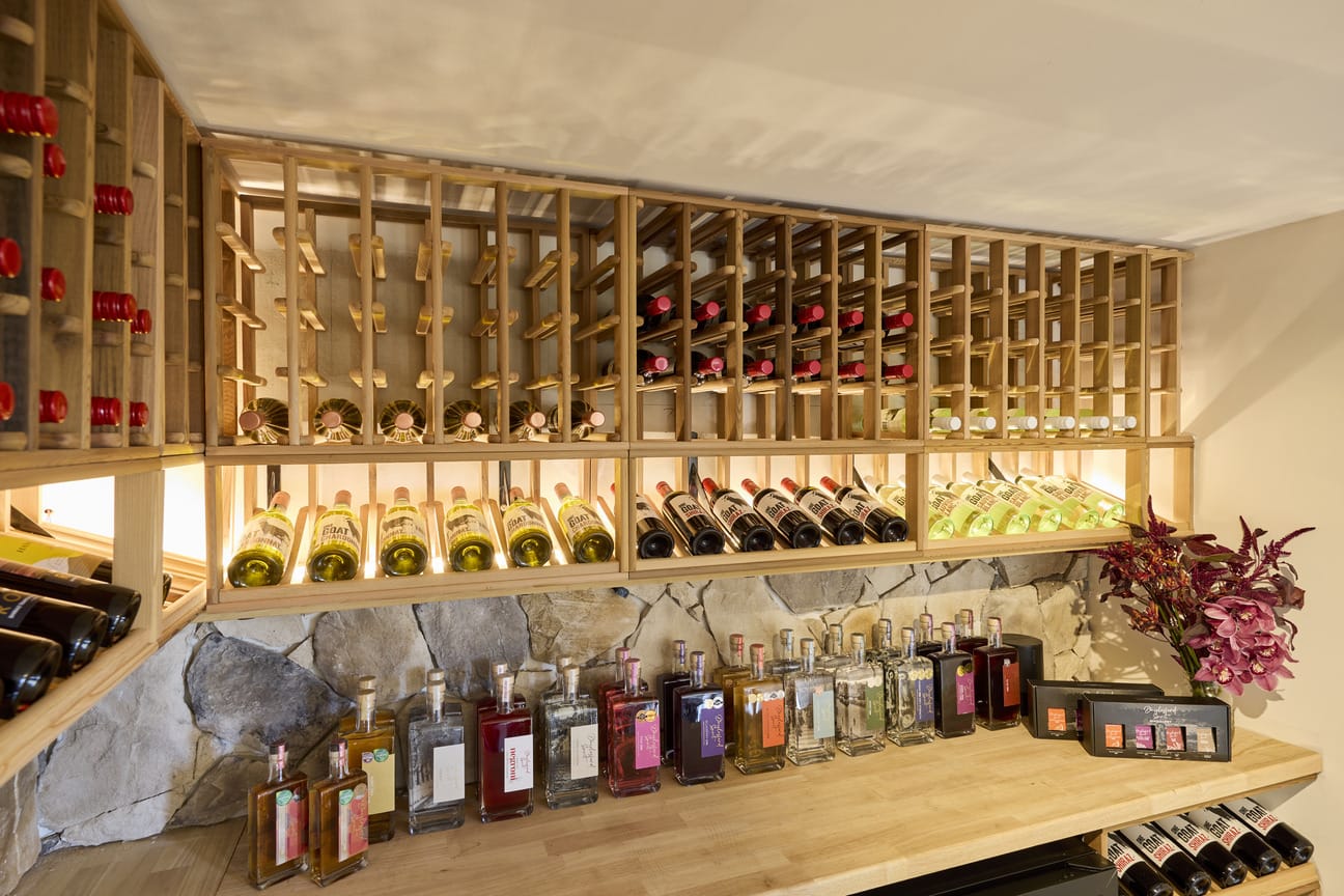 Emma and Ben - Wine Cellar
